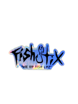 FishStix Metallic Decal Small